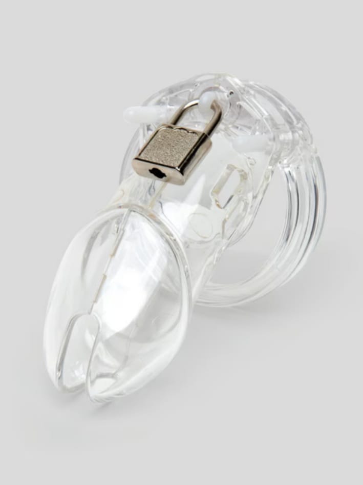DOMINIX Deluxe Rigid Plastic Chastity Device 3 Inch